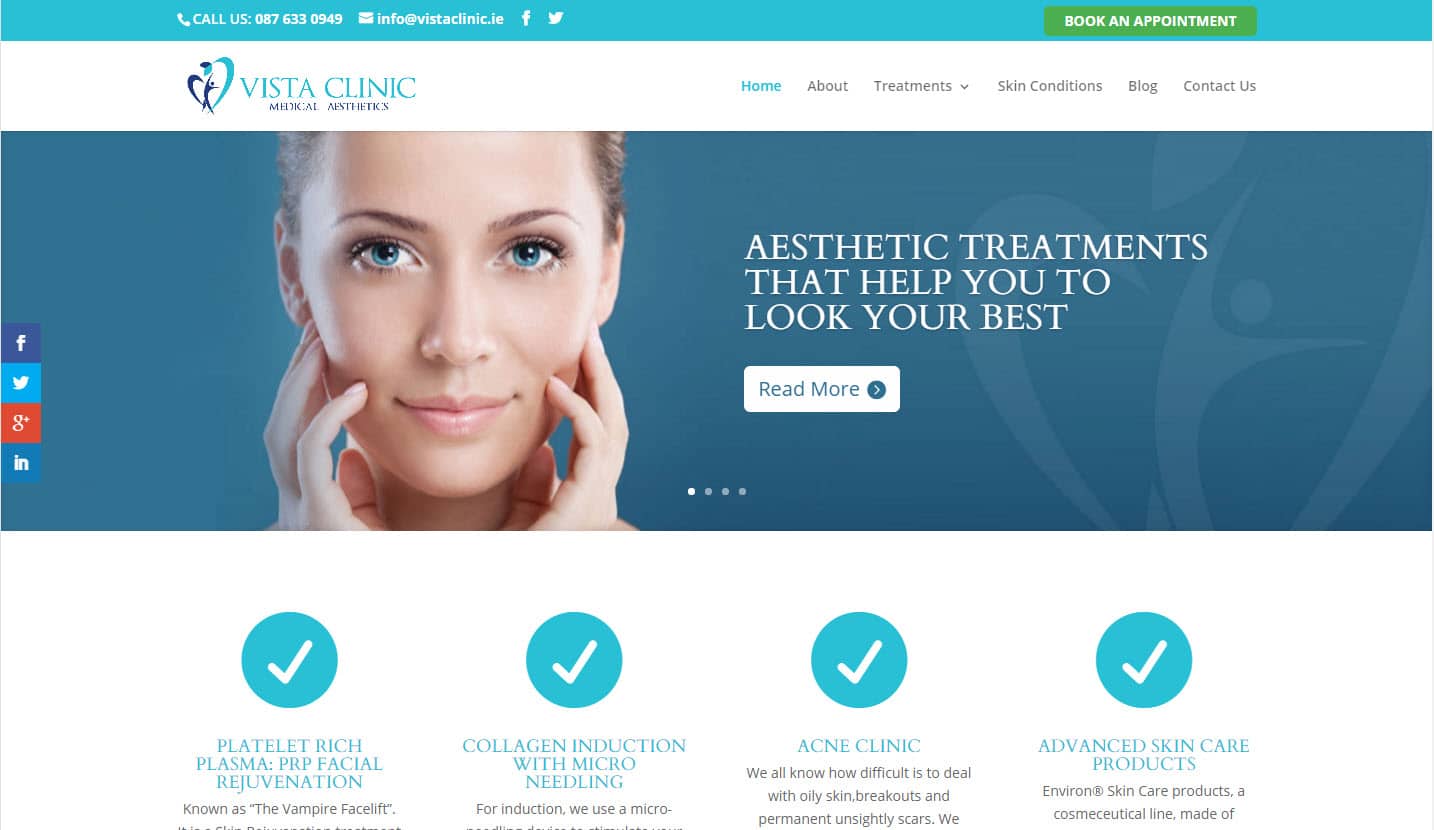 Vista Clinic -  Website Design & Web Development