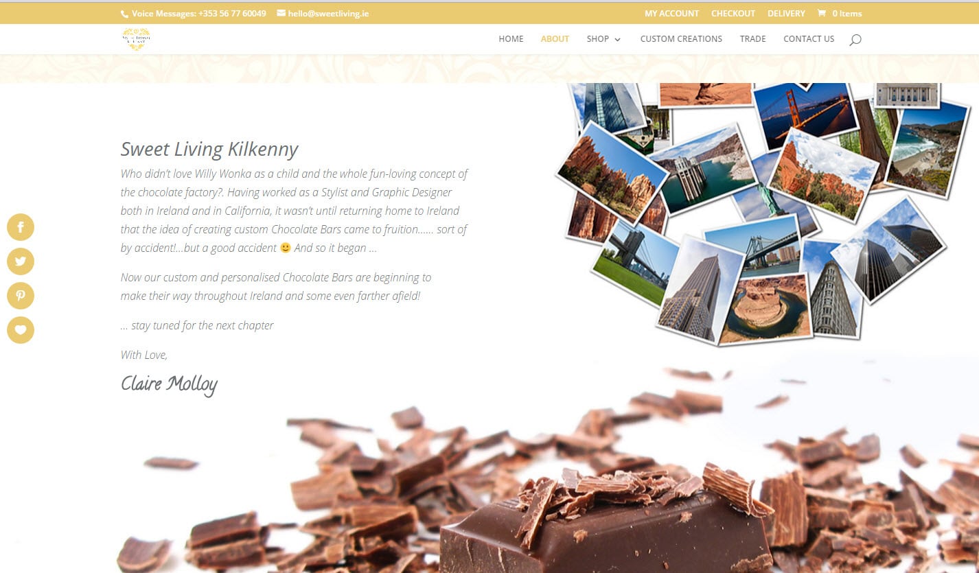 Sweetliving Online Store - eCommerce, Website Design & Web Development