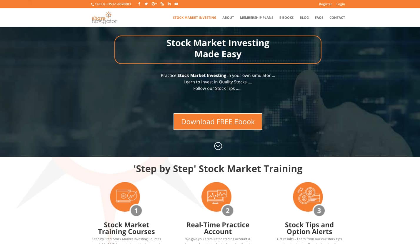 Share Navigator - Forex - Investing -  Website Design & Web Development
